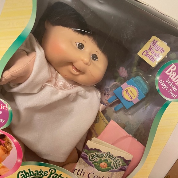 Cabbage Patch Kids Baby with Magic Popsicle Vintage Toys Vintage Dolls - Picture 2 of 7
